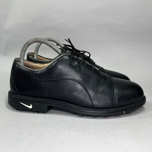 Nike Air Comfort Women's Size 8 Bella Last Black‎ Leather Golf Shoes